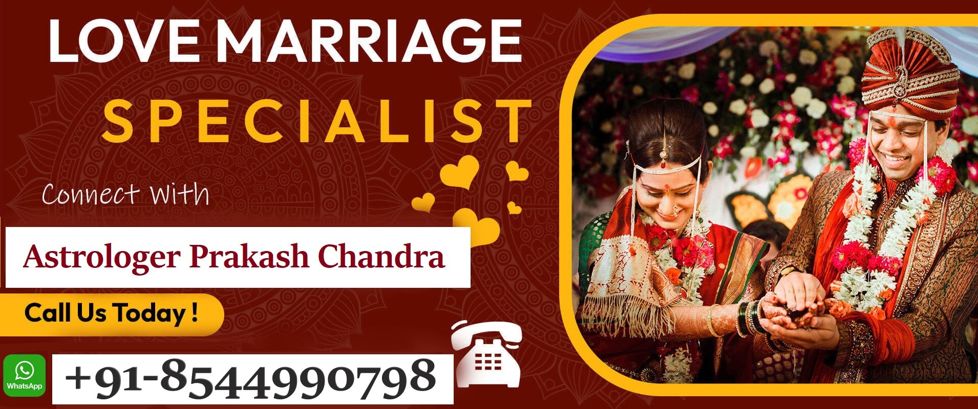 Astrologer Prakash Chandra +91-8544990798